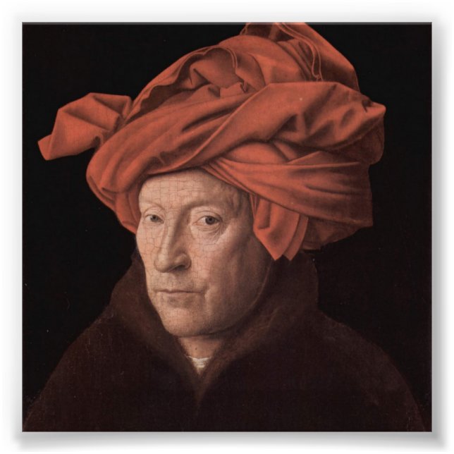 Impression Photo Un homme dans un Turban (Devant)