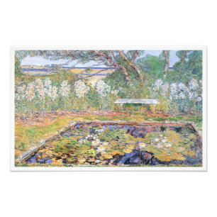 Impression Photo Un jardin de Long Island par Frederick Childe Hass