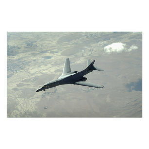 Impression Photo Un Lancer B-1B de l'US Air Force en patrouille de 