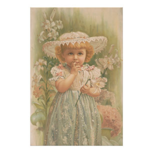 Impression Photo "Un Pâques naissant" Illustration vintage, vers 18