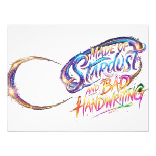 Impression Photo Une galaxie d'un coup de stylo