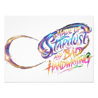Impression Photo Une galaxie d'un coup de stylo