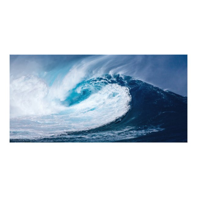 Impression Photo Une incroyable vague de surf (Devant)