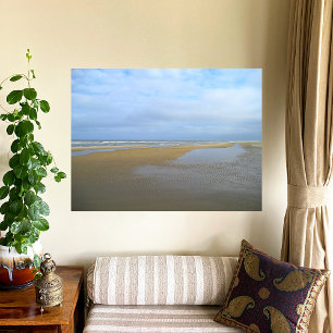 Impression Photo Une longue plage