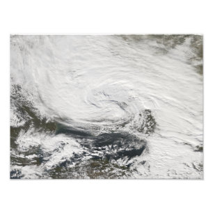 Impression Photo Une tempête au-dessus de la Mer Noire et de la me