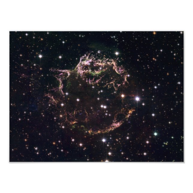 Impression Photo Une vue détaillée des restes en lambeaux (Devant)