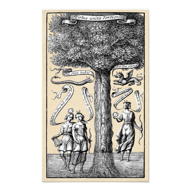 Impression Photo Union des opposants en Alchimie Médiévale (Devant)