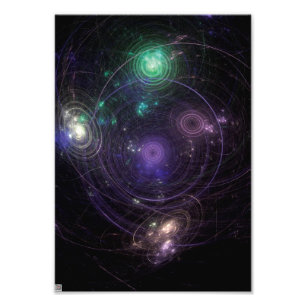 Impression Photo Univers abstrait de l'art