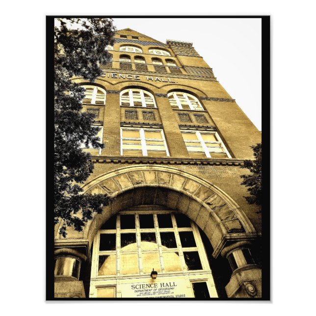 Impression Photo Université du Wisconsin-Madison Science Hall (Devant)