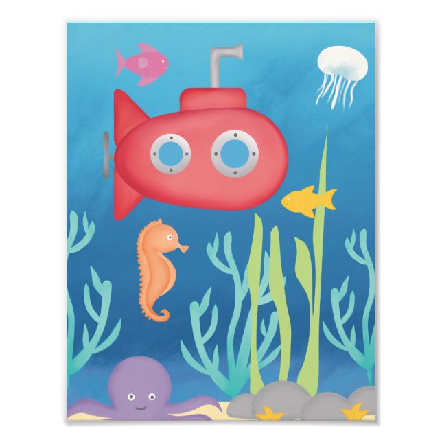 Impression Photo Unterwasserwelt (Devant)