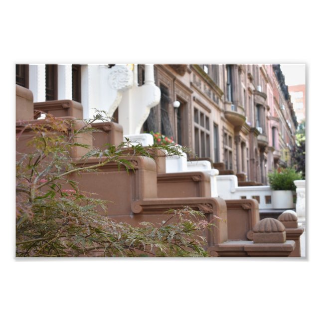 Impression Photo Upper West Side Browns New York City NYC (Devant)
