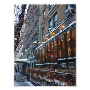 Impression Photo Upper West Side Icicles New York City Winter NYC
