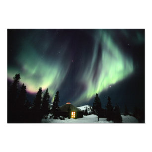 Impression Photo USA, Alaska, Chena Hot Springs. Aurora