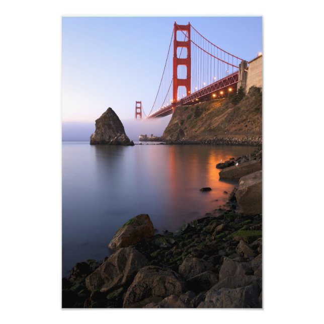 Impression Photo USA, Californie, San Francisco. Golden Gate (Devant)