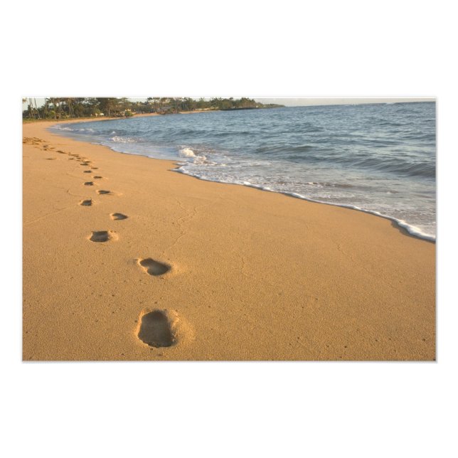 Impression Photo USA, Hawaii, Kauai, Kapa'a, front de mer. RF) (Devant)