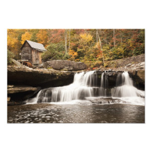 Impression Photo USA, Virginie-Occidentale, Clifftop. État de Babc