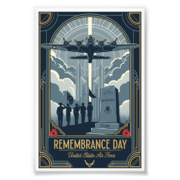 Impression Photo USAF Art Deco Remembrance Sunday Edition