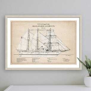 Impression Photo USCGC Alexander Hamilton wix-272 - SBD