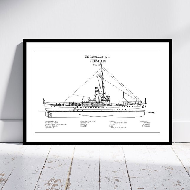 Impression Photo USCGC Chelan - SBD (Créateur téléchargé)