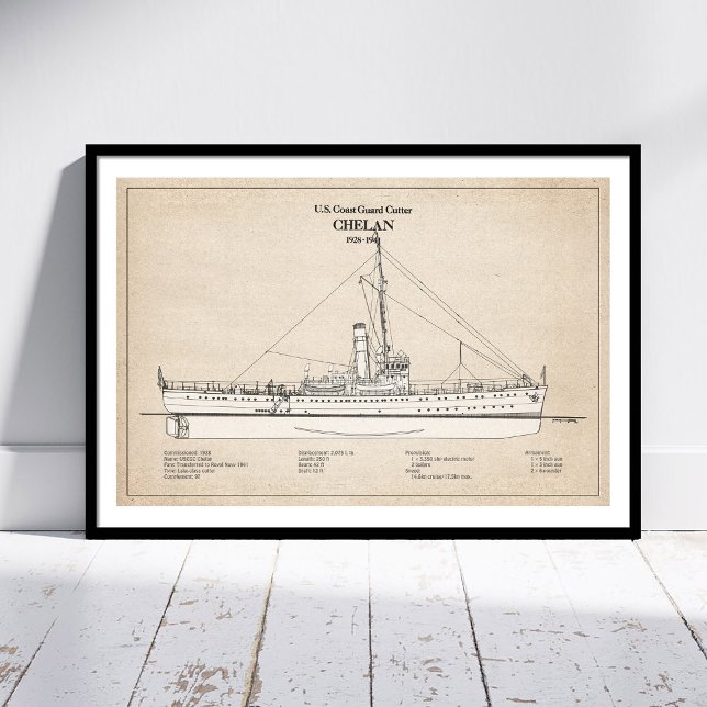 Impression Photo USCGC Chelan - SBD (Créateur téléchargé)