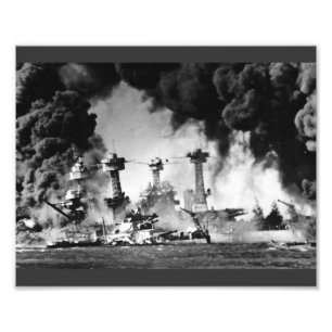 Impression Photo USS West Virginia à Pearl Harbour