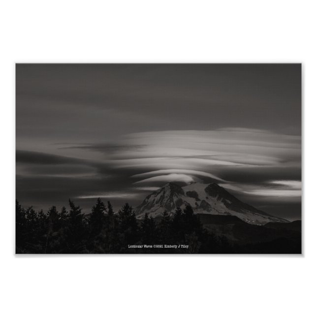Impression Photo Vagues lenticulaires (Devant)