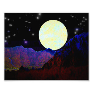 Impression Photo Vallée de la Lune