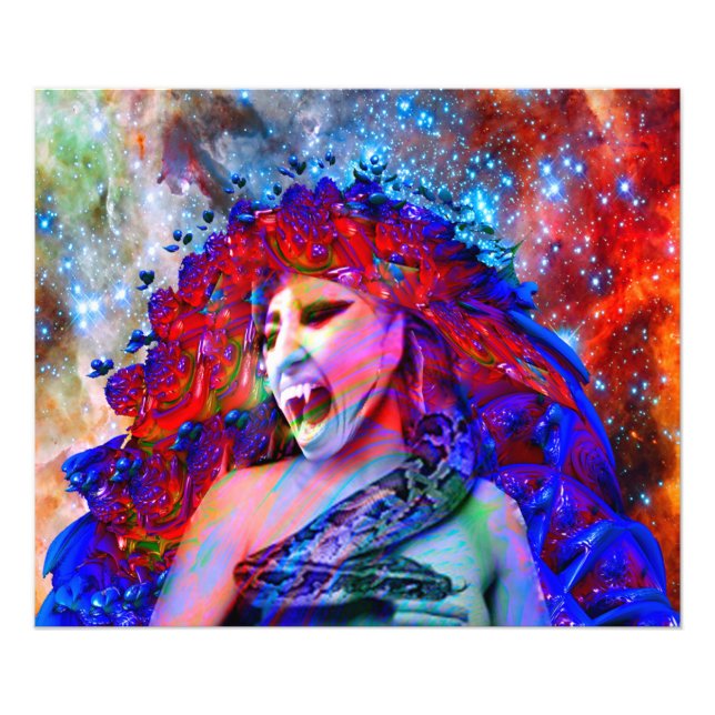 Impression Photo Vampire spatial (Devant)