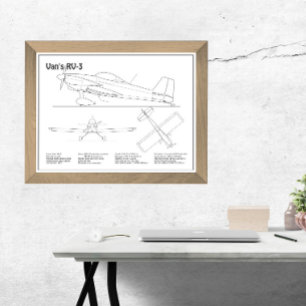 Impression Photo Van’s RV-3 - Plans de plan d’avion BD