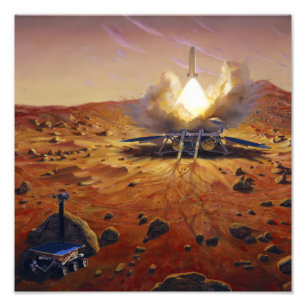 Impression Photo Véhicule à ascension Mars 2