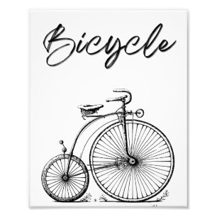 Impression Photo Vélo