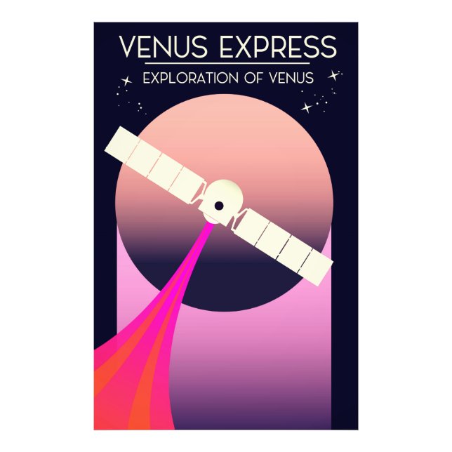 Impression Photo Vénus Express Exploration de Vénus (Devant)