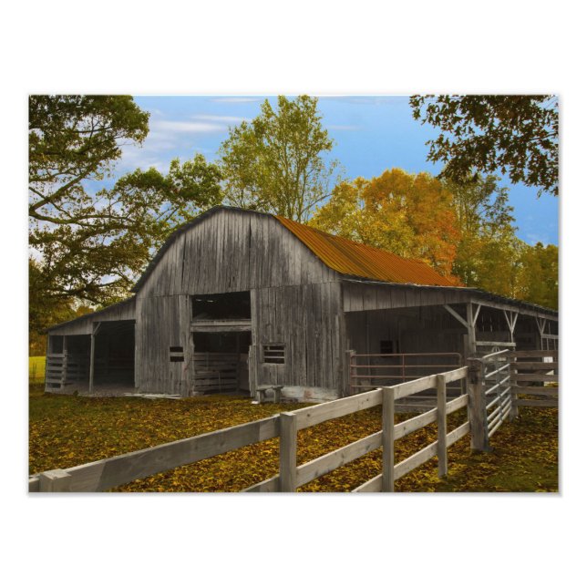 Impression Photo Vieille grange (Devant)