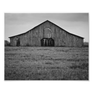 Impression Photo Vieille grange abandonnée