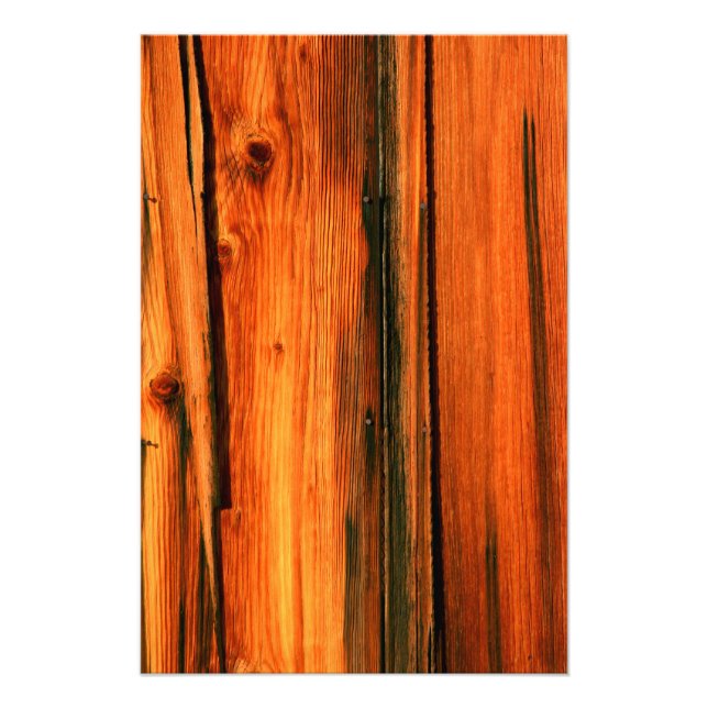 Impression Photo vieille planche patinée (Devant)