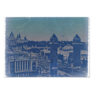 Impression Photo Vieille ville de Barcelone