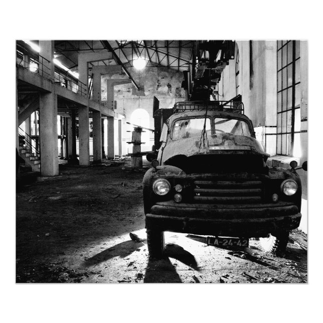 Impression Photo Vieille voiture (Devant)