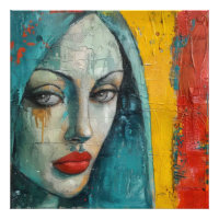 Vierge Marie Street Art