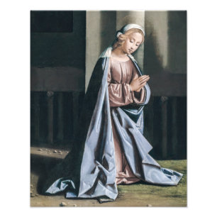 Impression Photo Vierge religieuse Marie Madone Œuvre d'art