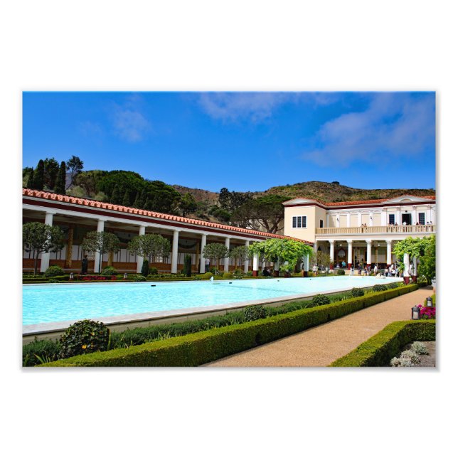 Impression Photo Villa Getty (Devant)
