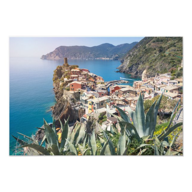 Impression Photo Ville de Vernazza dans les Cinque Terre (Devant)