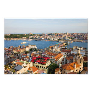 Impression Photo Ville d'Istanbul en Turquie