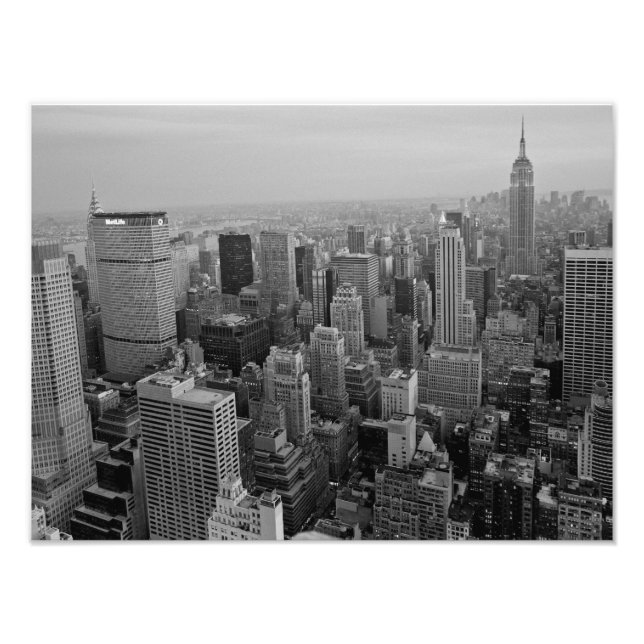 Impression Photo Ville, Manhattan (Devant)