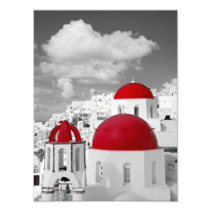 Impression Photo Ville rouge