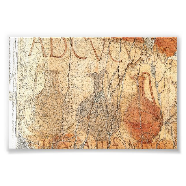 Impression Photo Vin à vendre - Herculaneum Fresco (Devant)