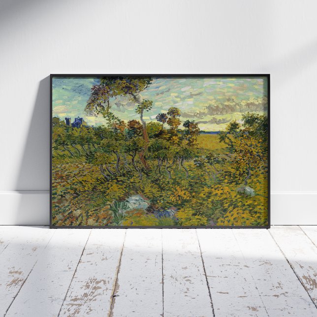 Impression Photo Vincent Van Gogh, Coucher De Soleil À Montmajour (Créateur téléchargé)