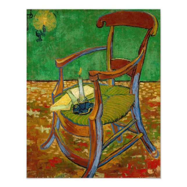 Impression Photo Vincent van Gogh - Fauteuil de Paul Gauguin (Devant)