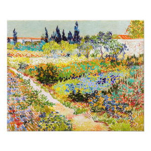 Impression Photo Vincent van Gogh - Jardin à Arles