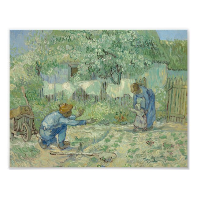 Impression Photo Vincent van Gogh - Les premières étapes, après Mil (Devant)