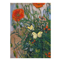 Vincent van Gogh - Papillons et papillons